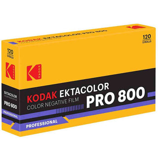 Kodak Ektacolor Pro 800 120 Roll Film 5 Pack