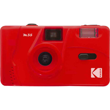 KODAK M35 FILM CAMERA WITH FLASH FLAME SCARLETT
