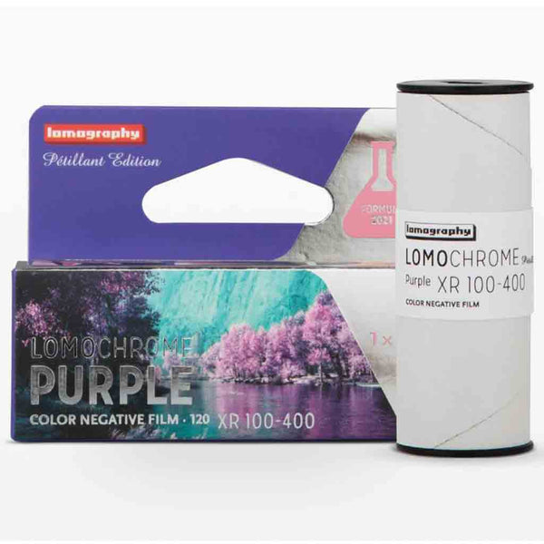 Lomography Lomochrome Purple 400 120 Roll Film