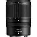 Top Side of the Nikon Z 17-28mm f/2.8 Lens
