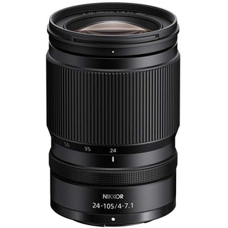 Front Element of the Nikon Z 24-105mm f/4-7.1 Lens