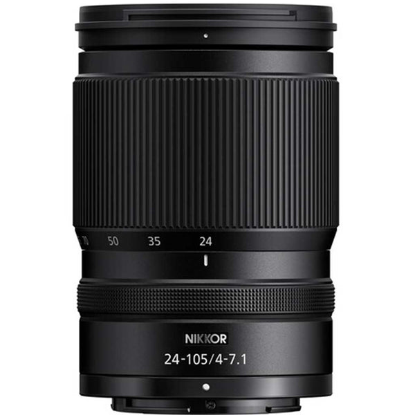 Top Side of the Nikon Z 24-105mm f/4-7.1 Lens