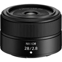 Front Element of the Nikon Z 28mm f/2.8 Lens