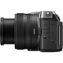 Port Side of the Nikon Z5 IIC Mirrorless Camera 24-50mm Kit Silver