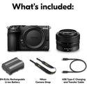 Box Contents of the Nikon Z5 IIC Mirrorless Camera 24-50mm Kit Black