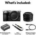 Box Contents of the Nikon Z5 IIC Mirrorless Camera 24-50mm Kit Silver