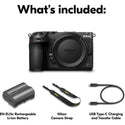 Box Contents of the Nikon Z5 IIC Mirrorless Camera Body Black