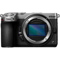 Front Side of the Nikon Z5 IIC Mirrorless Camera Body Silver