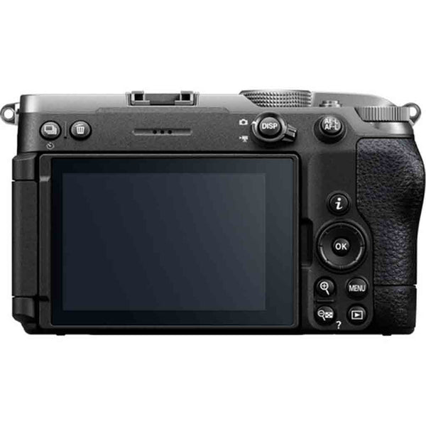 Rear Side of the Nikon Z5 IIC Mirrorless Camera Body Silver