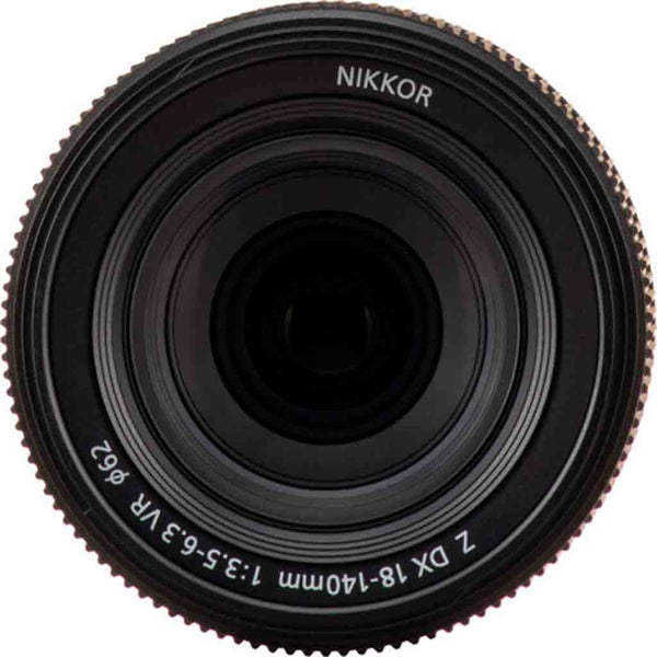 Front Element of the Nikon Z DX 18-140mm f/3.5-6.3 VR Lens