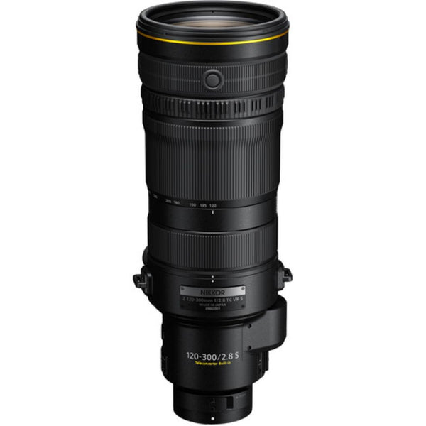 Top Side of the Nikon Z 120-300mm f2.8 TC VR S Mirrorless Lens