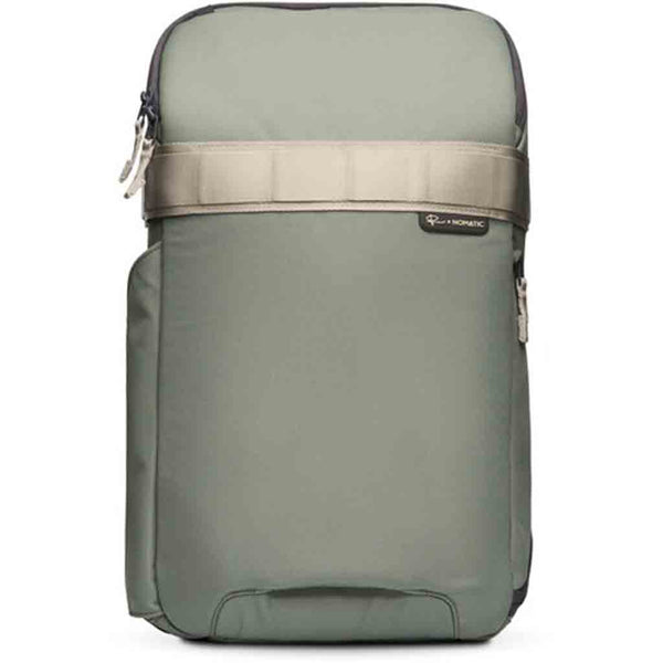 Front Side of the Nomatic Luma Camera Pack 18L Sage