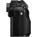 Grip Side of the OM SYSTEM OM-5 Mark II Mirrorless Camera Body Black