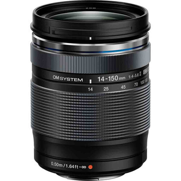 Kit Lens of the OM SYSTEM OM-5 Mark II Mirrorless Camera 14-150mm II Kit Black
