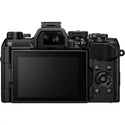 Rear Side of the OM SYSTEM OM-5 Mark II Mirrorless Camera Body Black