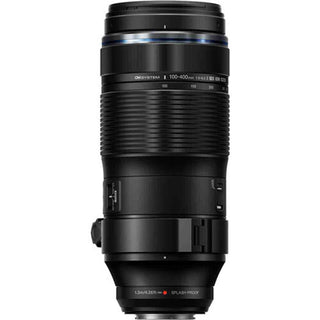 Top Side of the OM System M. Zuiko 100-400mm f/5-6.3 IS II