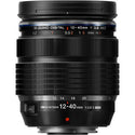 Top Side of the OM System M.Zuiko 12-40mm f2.8 Pro II Mirrorless Lens