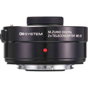 Top Side of the OM System M.Zuiko 2x Teleconverter MC-20