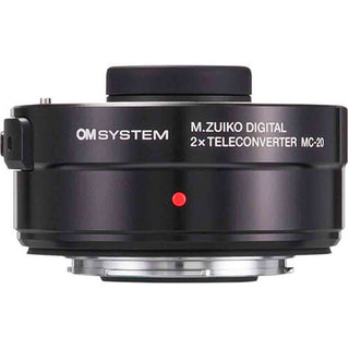 Top Side of the OM System M.Zuiko 2x Teleconverter MC-20
