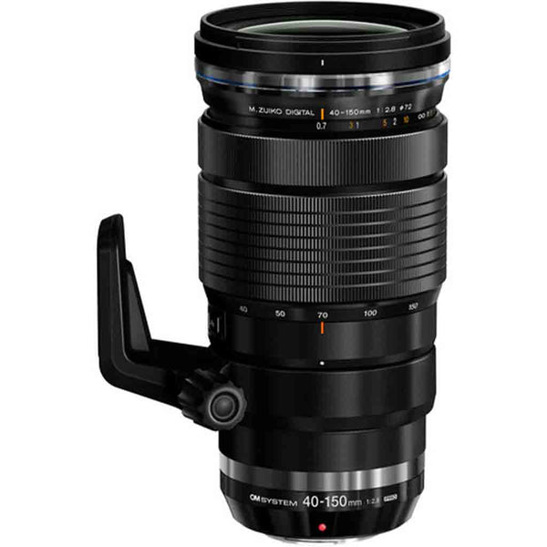 Top Side of the OM System M.Zuiko 40-150mm f/2.8 Pro Mirrorless Lens
