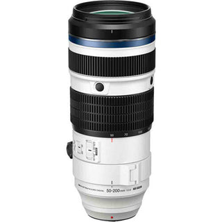 Top Side of the OM System M.Zuiko Digital ED 50-200mm f/2.8 IS PRO Lens