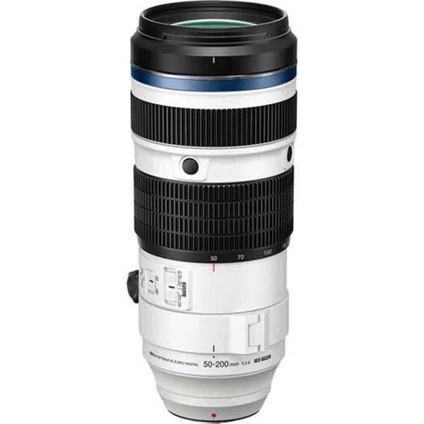 Top Side of the OM System M.Zuiko Digital ED 50-200mm f/2.8 IS PRO Lens