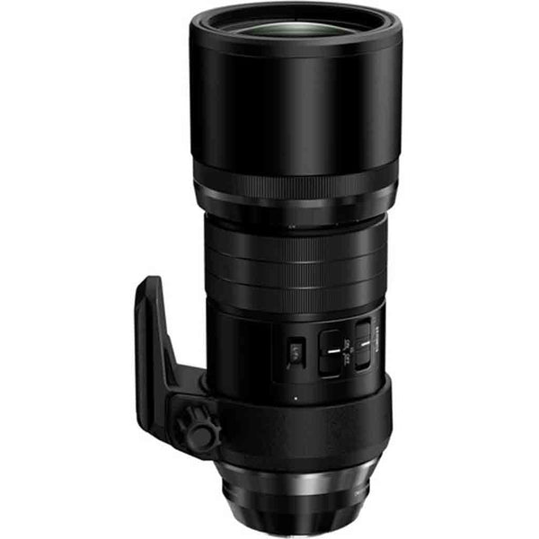 Lens Hood Retracted of the OM System M.Zuiko ED 300mm F4.0 IS Pro Mirrorless Lens