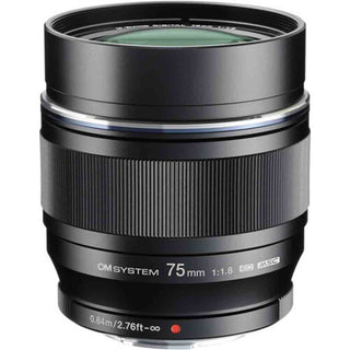 OM System M.Zuiko ED 75mm F1.8 Mirrorless Lens