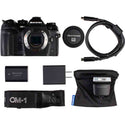 Box Contents of the OM System OM-1 Mark II Body