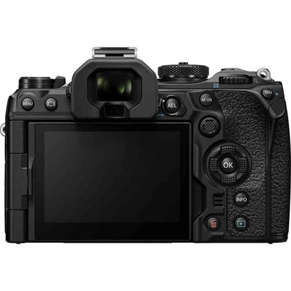 Rear Side of the OM System OM-1 Mark II Body