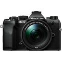 Front Side of the OM SYSTEM OM-5 Mark II Mirrorless Camera 14-150mm II Kit Black