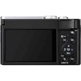 Rear Side of the Panasonic Lumix ZS99 Digtal Compact Silver