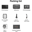 Package Contents of the Portkeys PT5III 5 Inch Monitor