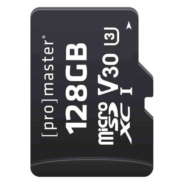 Sd Card Master Promaster 128GB Micro SD Card Advanced | Rockbrook Camera