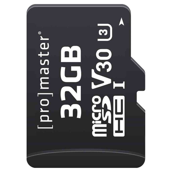 Promaster 32GB Micro SD Card Advanced