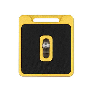 Top Side of the Promaster 3664 Q/R Plate for XC-M Ball Heads - Yellow