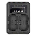 Top Side of the Promaster 9040 Dually Charger-USB-A for Fujifilm NP-W235