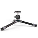Low Stance Position of the Promaster 94536 iota 219 Ultralightweight Tabletop Tripod Kit Carbon Fiber
