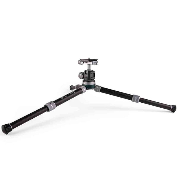 Low Stance Extended Position of the Promaster 94536 iota 219 Ultralightweight Tabletop Tripod Kit Carbon Fiber