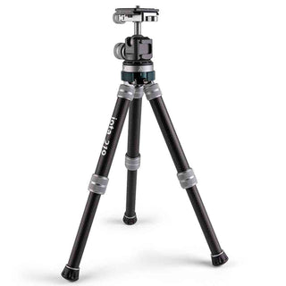 Standing Extended Position of the Promaster 94536 iota 219 Ultralightweight Tabletop Tripod Kit Carbon Fiber