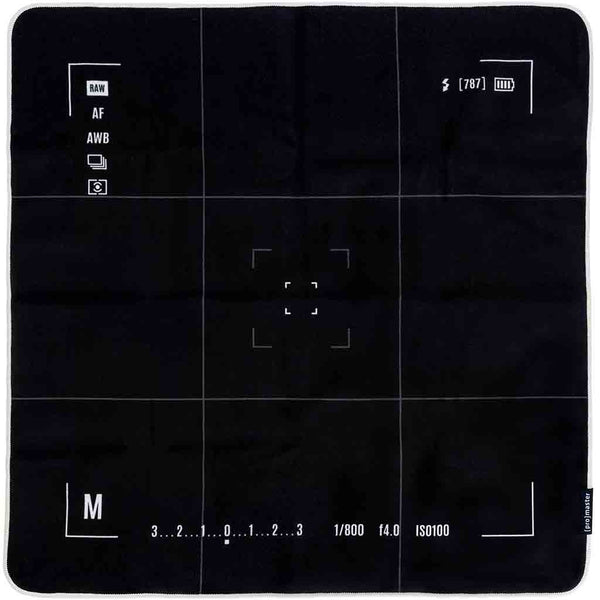 Front Side of the Promaster 94571 Self-adhesive Cloth Protective Wrap Large Viewfinder