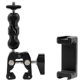 Articulating Arm and Clamp of the Promaster Articulating Smartphone Arm and Clamp