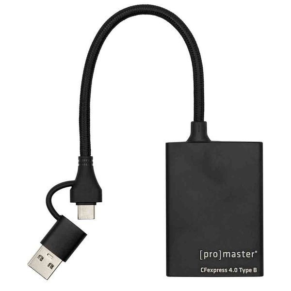 Card Reader of the Promaster CFexpress Type B Card Reader - USB-C & USB-A 89505