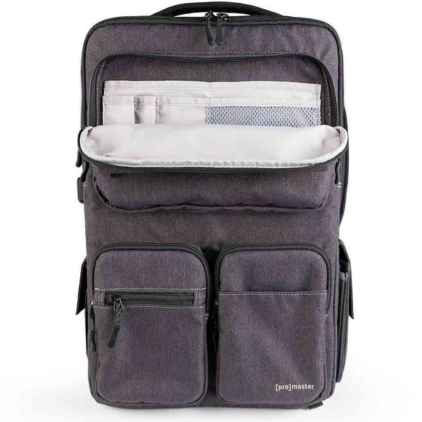 Front Pockets of the Promaster Cityscape 2.0 Large Backpack 15L