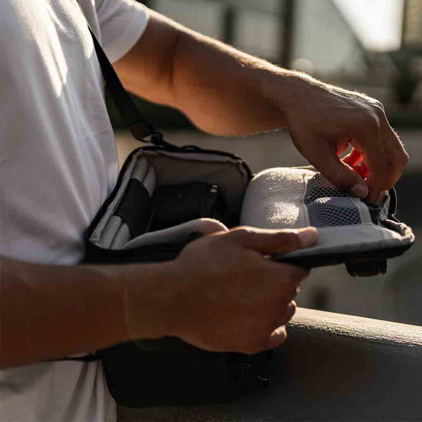 Camera Compartment of the Promaster Cityscape 2.0 Medium Shoulder Bag 4L