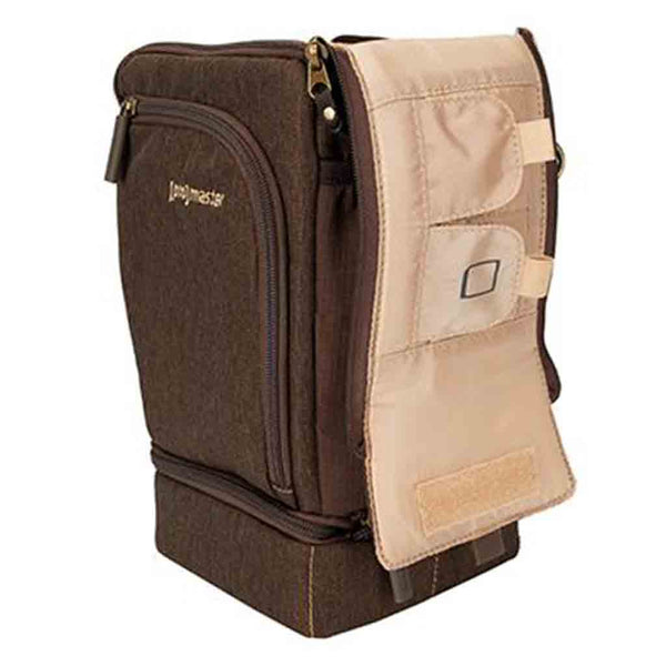Open Top of the Promaster Cityscape 25 Holster Bag Brown