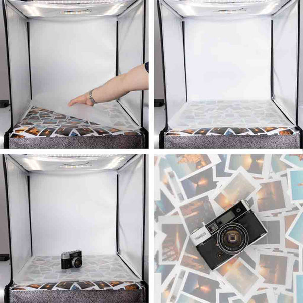 Transparent Background of the Promaster SLS2323RGB LED Studio