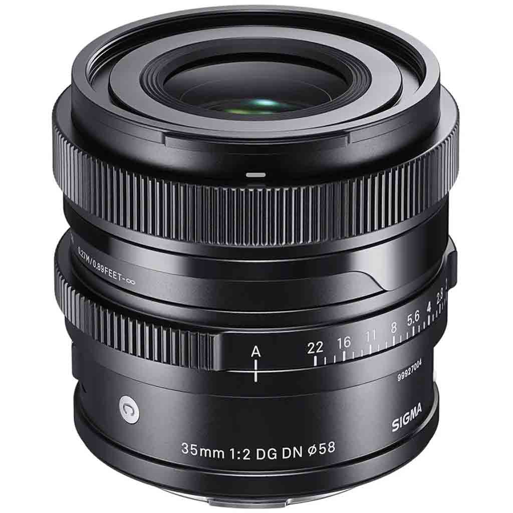 DG 35mm Sigma DN Contemporary F2 | Review Lens - f2 SIGMA f⁄2