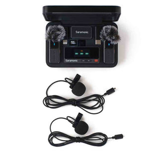 Cable Mics and Mic Kit of the Saramonic Air 2 Lavalier Microphone Kit