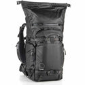 Roll Top Access Pocket of the Shimoda Action X25 V2 Starter Kit Backpack Black